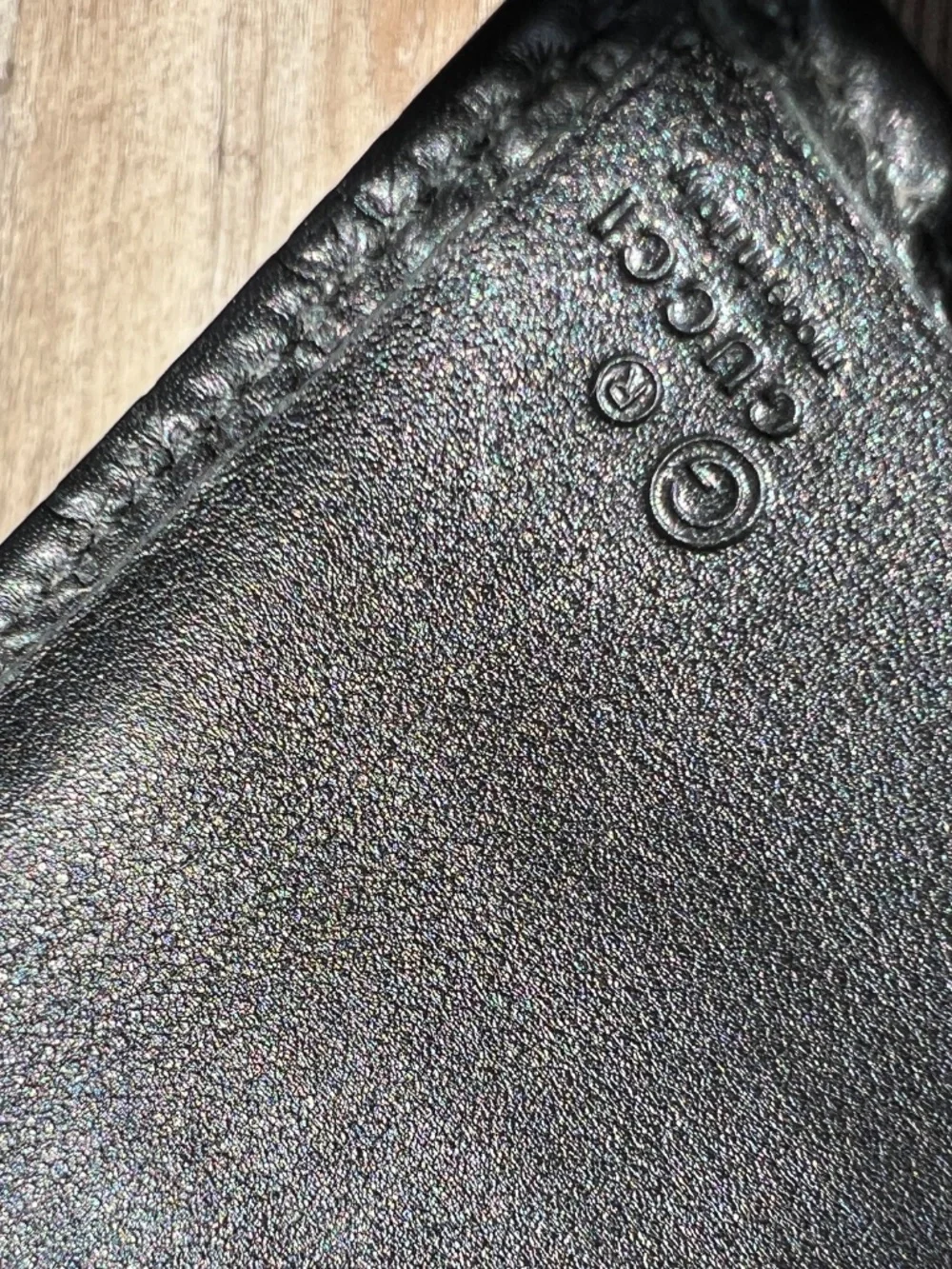 Authentic Gucci leather wallet